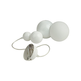 Подвес 13*19*120 см, 1*E27 Lumion Blasen 6565/1A белый