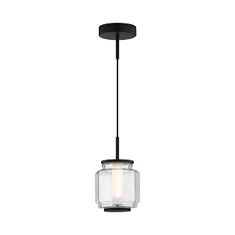 Подвесной светильник  15*15*28-186 см, 1*LED*5W Odeon Light Jam 5409/5L черный