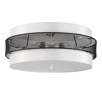 Потолочный светильник 50*20 см, 5*E27 Lumion ANIMAISA 8002/6C черный, белый