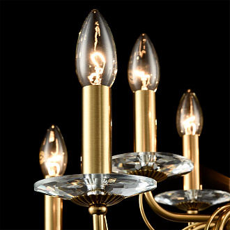 Люстра подвесная 63*90 см, 10*E14 Lumion Incanto 8033/10 медь