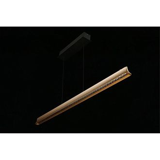 Линейный светильник 124*8,5*50-190 см 38W, 3000-6000K, Aployt Gercia APL.786.03.38, черный