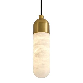 Подвесной светильник 5 см, 5W, 3000K, Freya Cave FR5631PL-L6BS, латунь