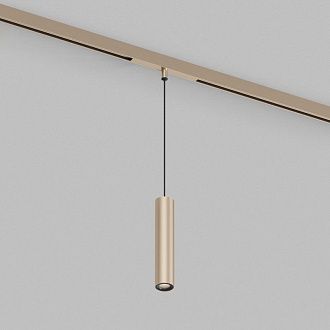 Светильник на шине *4*20 см, *LED*8W, 3000K, Denkirs SHINE PRIME SPOT 3000К | ШАЙН ПРАЙМ СПОТ 3000К DK4744-CP, шампань