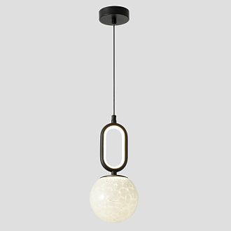 Светильник подвесной *12*27-127 см, *LED*10W, 4000K, Crystal Lux Catkin CATKIN SP1.2, Черный