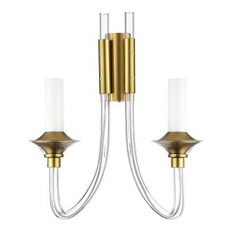 Бра 38,7*46,5 см, 2*E14 ST LUCE Vetrano SL1241.201.02 золотистый