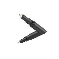 L-образный коннектор для штанговой системы Axity 9,8*9,8-1,7 см, Maytoni Accessories for system Axity CA006EC-B, Черный