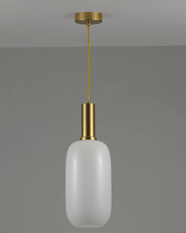 Подвесной светильник 15*120 см, E27 60 W, Moderli Martin V2890-1P Золотой