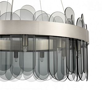 Подвесной светильник  60*100 см, 12*G9 сатин никель Vele Luce Fantasma VL3195P12