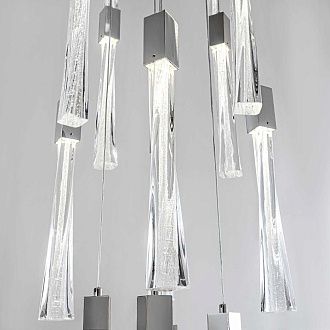 Подвесная люстра 60*300 см, LED 155W 4000K MODELUX ML.89138.25 CR хром