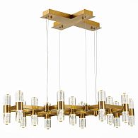 Люстра подвесная 97*66 см, 65W 4000K ST LUCE GEMINA SL6007.203.26 Латунь
