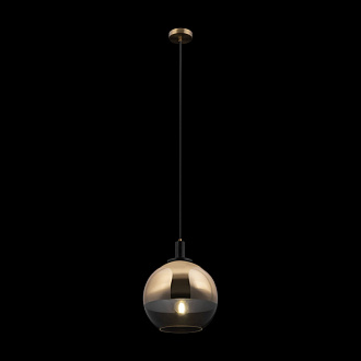 Подвесной светильник Freya Moke FR4007PL-01BT, диаметр 30 см, латунь