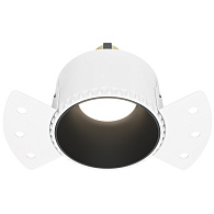 Светильник 14 см, Maytoni Downlight Share DL051-01-GU10-RD-WB, черный, вр 9,3 см