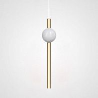 Подвесной светильник broom ORION GLOBE LIGHT gold D L600 13*13*60 см, 1*LED*10W, 3000K, ImperiumLoft 40.1625, Золотистый