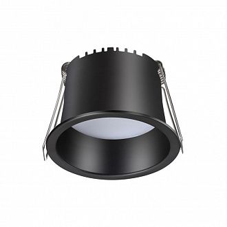 LED светильник 7 см, 6W, 4000K, Novotech Tran 358898, черный, вр 6,3 см