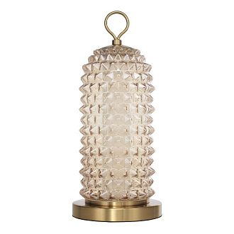 Настольная лампа 18*41 см, 1*LED*12W, 4000K, ST-Luce Saguaro SL6144.304.01, латунный