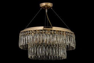 Люстра подвесная *50*27 см, 8*G9*40W, Arti Lampadari Acquaro Acquaro E 1.5.D50.100 GP, золото