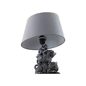 Настольная лампа 31,5*20,5*44 см, 1*E27*60W, Lumion Catty 8128/1T, серый