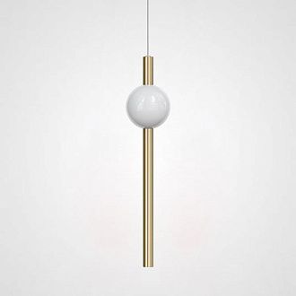 Подвесной светильник broom ORION GLOBE LIGHT gold D L600 13*13*60 см, 1*LED*10W, 3000K, ImperiumLoft 40.1625, Золотистый