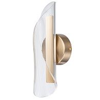 Бра 30*11*10 см, 1*LED, 6W, 4000K Arte Lamp Ciclone A2473AP-7PB, Латунь