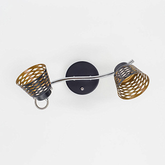 Спот светодиодный Citilux Орегон CL508522 черный/золото