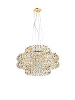 Люстра  600*380, 12*E14, 40W NewRgy Cristallo E91-ф600*H380 H GOLD, H GOLD