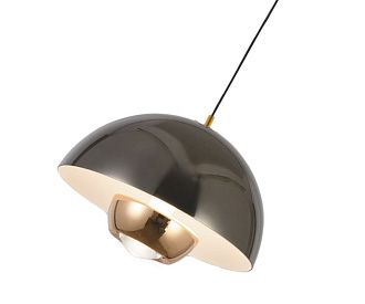 Подвесной светильник 18 см, 8W, 4000K, Kink Light Джелони 07524-18,29, черный