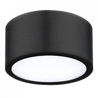 Светильник 10*10*5 см, 9W, 4000К Lightstar ZOLLA 213917, черный, IP44