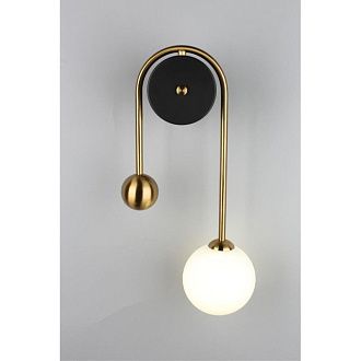 Бра 16*23*44 см, G9 Aployt ESTER APL.324.11.01, черный