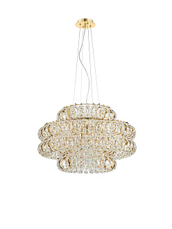Люстра  600*380, 12*E14, 40W NewRgy Cristallo E91-ф600*H380 H GOLD, H GOLD