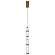 Подвесной светильник 6 см, 22W, 4000K, Odeon Light L-Vision Collier 5455/18L, латунь