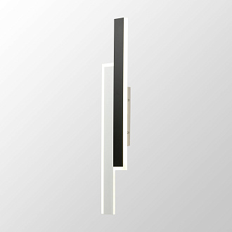 Бра 10*60 см, 2*LED*8W 4000K черный Lussole Alachua LSP-7149