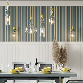 Подвесной светильник диаметр 11 см Odeon Light Bizet 4893/1 Хром