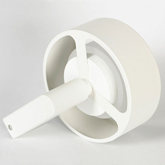 Бра настенное 15*17*13 см, 1*led*5W 3000K Lussole Lewisville LSP-7105 белый