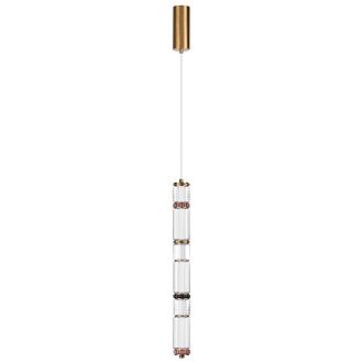 Подвесной светильник 6 см, 22W, 4000K, Odeon Light L-Vision Collier 5455/18L, латунь
