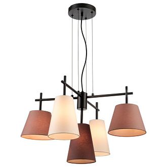 Подвесной светильник 64 см, Velante 338-023-05, черный