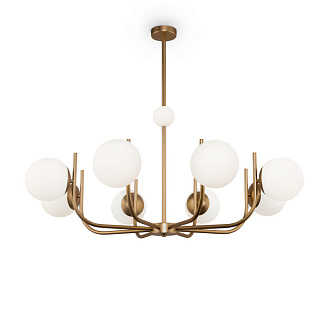Люстра на штанге Maytoni Rendez-vous MOD109PL-08BS, диаметр 103 см, латунь