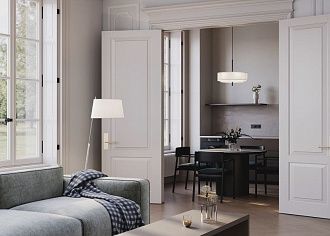 Подвесной светильник 50*50*346 см, 5*E27*60W, Maytoni Bergamo MOD613PL-05W1, черный