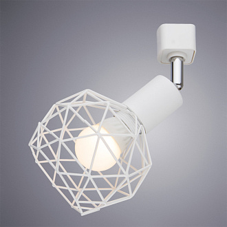 Трековый светильник Arte Lamp A6141PL-1WH, белый, 21x12x12см, E14, max 40Вт