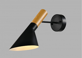 Настенный светильник 30,5*30 см, E27 60 W, Moderli Turin V10480-1W Черный