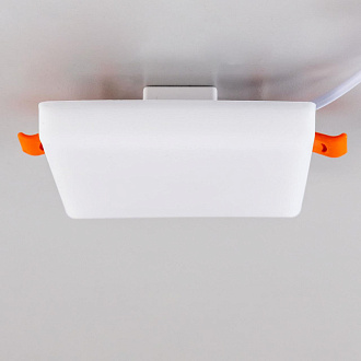 Встраиваемый светильник 10 см, 10W, 3000K Citilux Вега CLD53K10W белый, вр 5,5-8,5 см