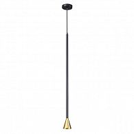 Подвесной светильник Odeon Light Pipa 3884/1GB, черный-золото