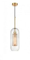 Подвесной светильник  15*120 см, 1*E27 латунь Vele Luce Coro VL5524P11