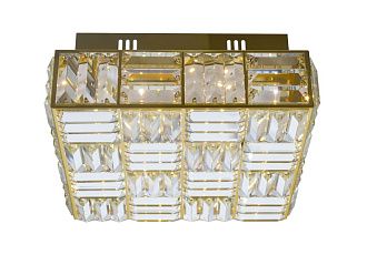 Люстра L300 x W300 x H120, мм, 48W 3000-6000K, GD (Золото) NewRgy 6096E/48W GD