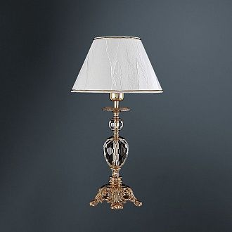 Настольная лампа Good light (Фотон) с абажуром 29-69.01/8823, золото, белый