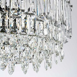 Подвесная люстра 60x58x50см, Е14, 12x40Вт, , Modelux ML.7082.12 CR Хром