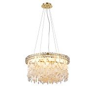 Люстра Ø500 x H260 (1200), мм, 10*40W (400W), H GOLD (Золото) NewRgy NW095-ф500*H260(1200) H GOLD