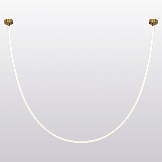 Линейно-подвесной светильник Lussole LSP-7012, 190*95 см, бронзовый
