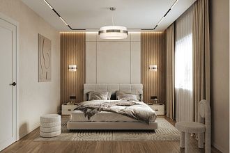 Люстра на штанге 45*45*34 см, 3*E14, 120W, Freya Bride FR5367CL-03N никель