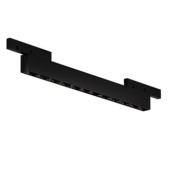 Трековый магнитный светильник 24 см, 10W, 3000K, Maytoni Points TR193-1-10W3K-M-B, черный