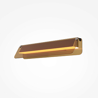 Бра 11*43*8,2 см, LED 10W 3000K Maytoni Modern Flat MOD296WL-L10BC3K черный